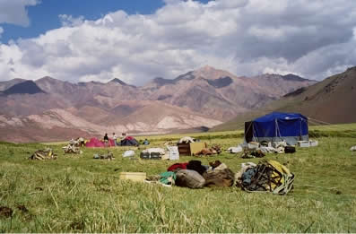 Cruce de la Cordillera de Los Andes Cabalgata Sanmartiniana