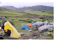 El campamento Senderos del Aconquija