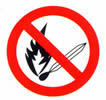 No hacer fuego en lugares no permitidos