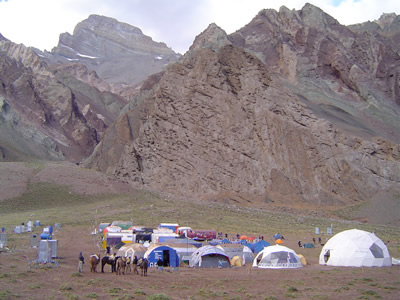 Aconcagua: Trekking Plaza Francia 